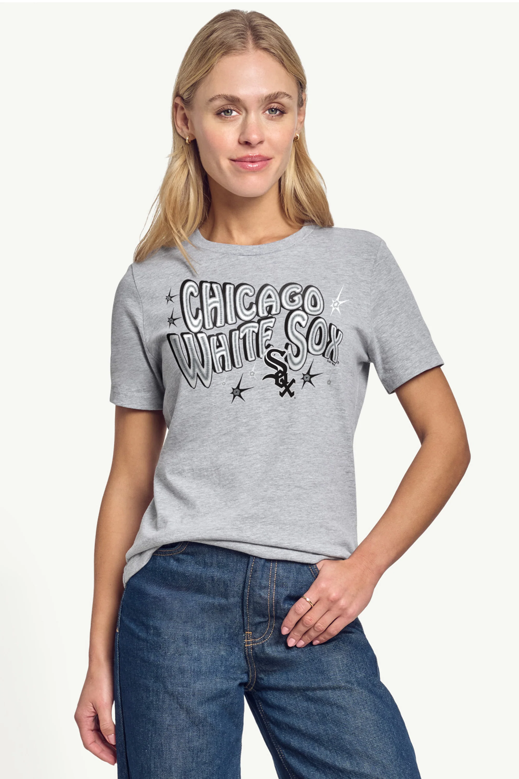 WOMENS CHICAGO WHITE SOX FIREWORKS T SHIRT - Image 3