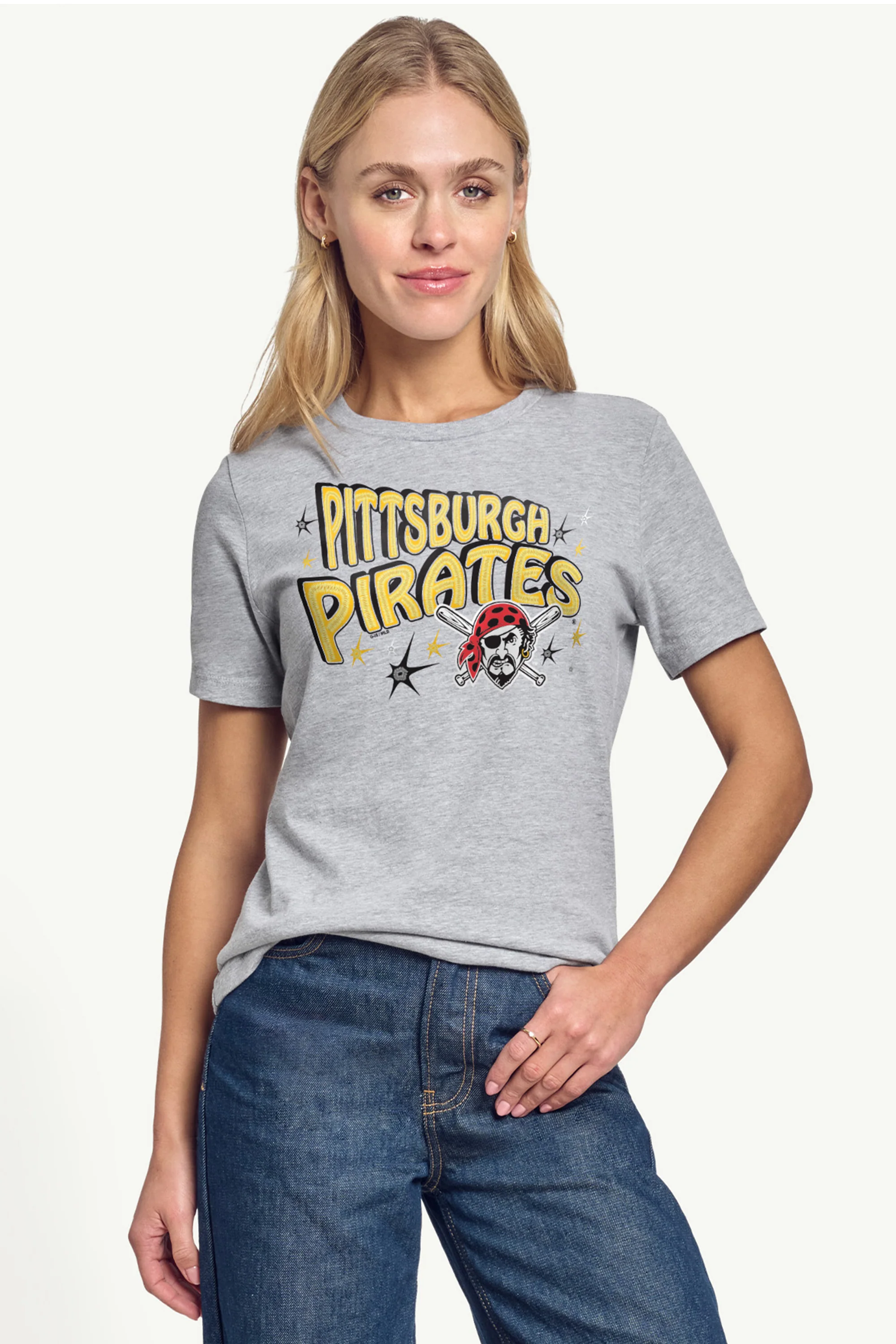 WOMENS PITTSBURGH PIRATES FIREWORKS T SHIRT - Image 3