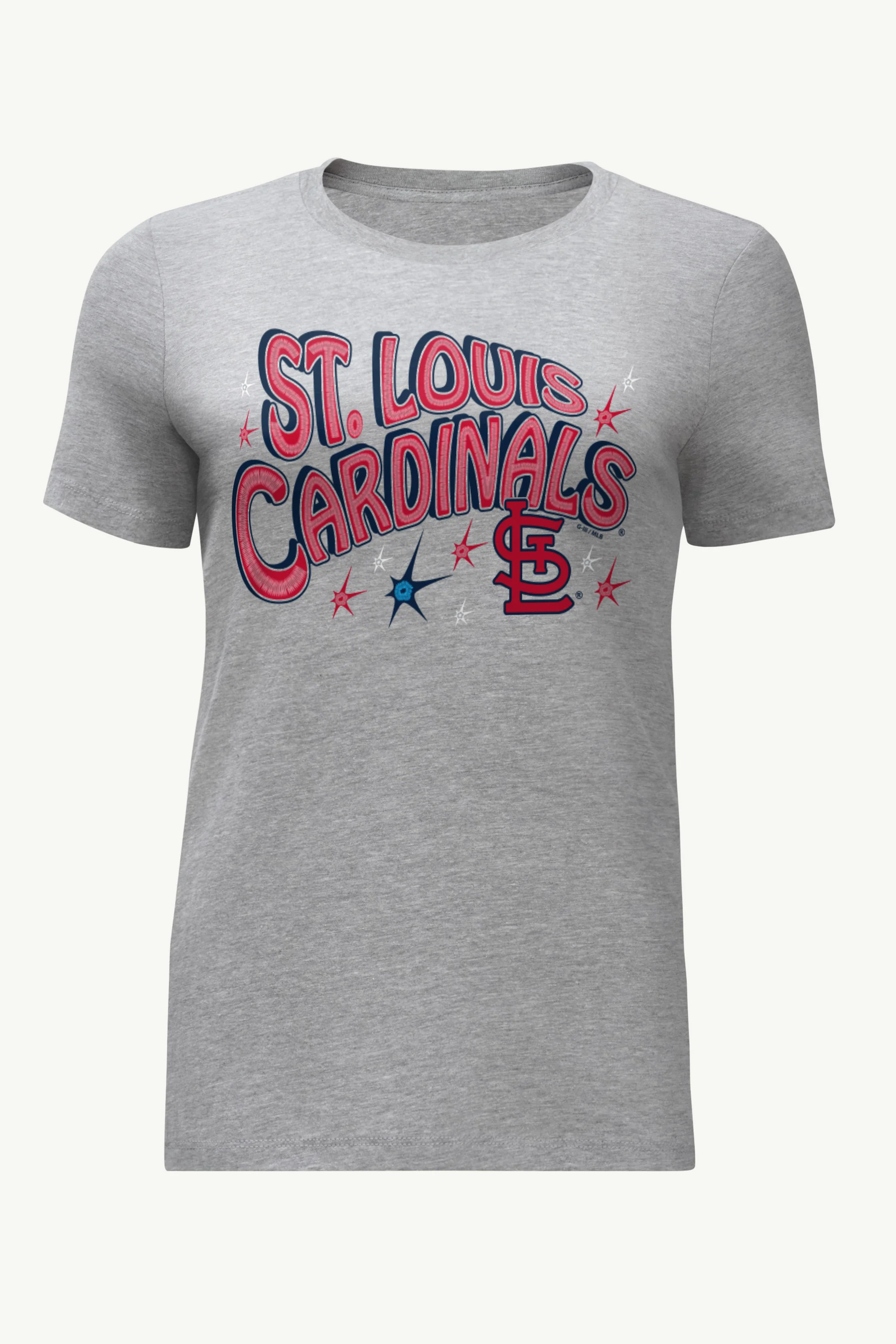 WOMENS ST LOUIS CARDINALS FIREWORKS T SHIRT