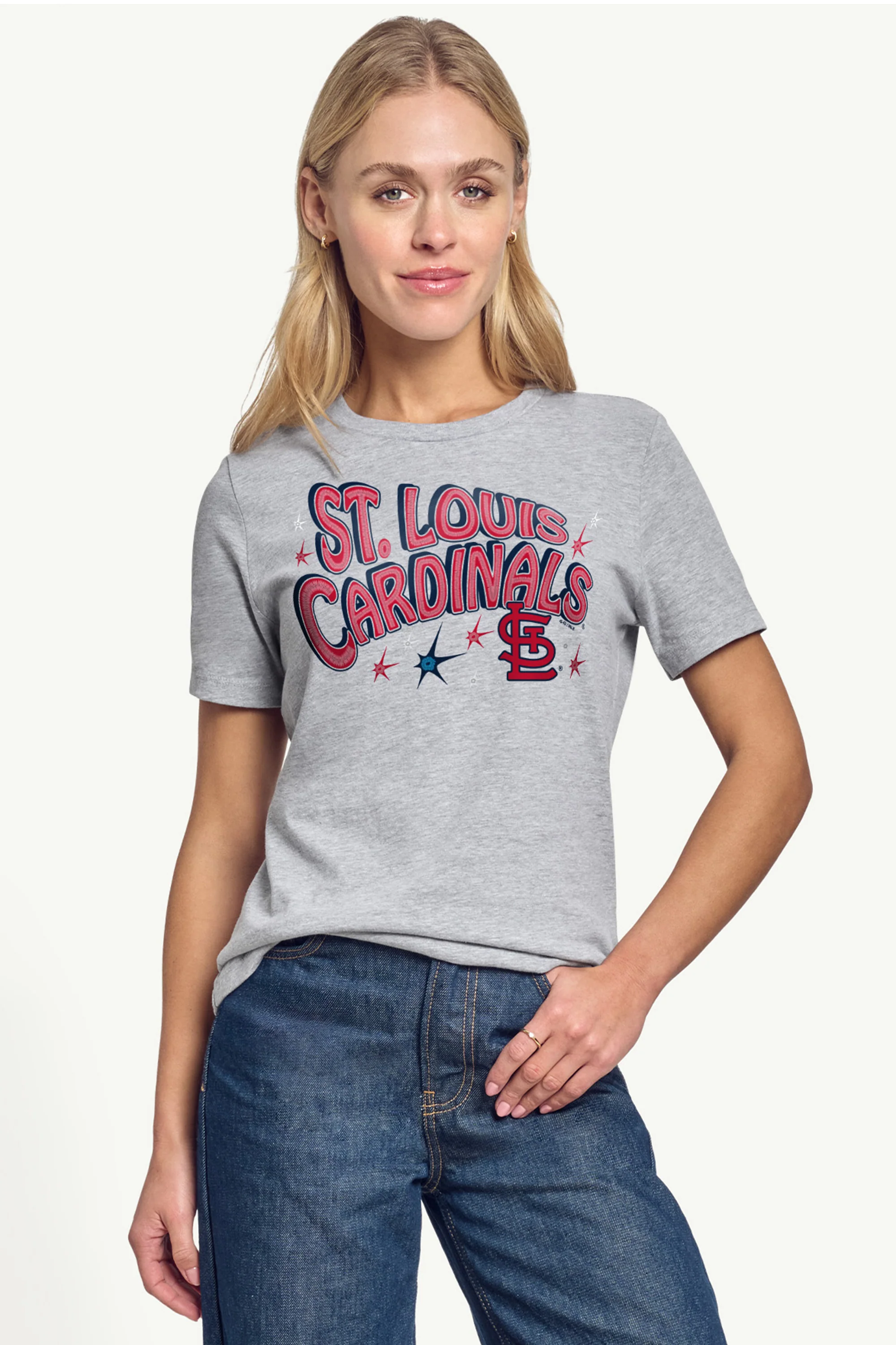 WOMENS ST LOUIS CARDINALS FIREWORKS T SHIRT - Image 3