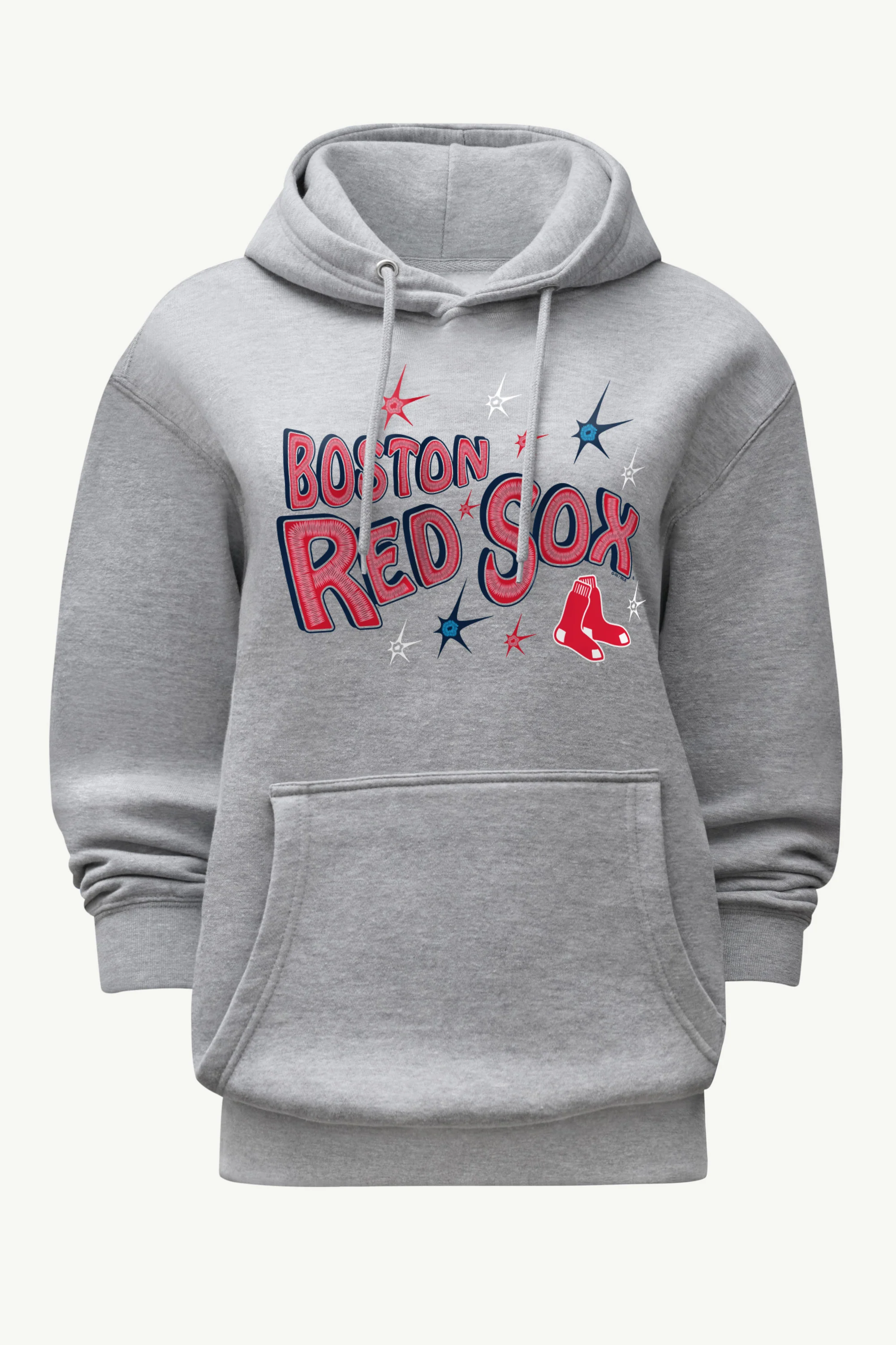 WOMENS BOSTON RED SOX FIREWORKS HOODIE