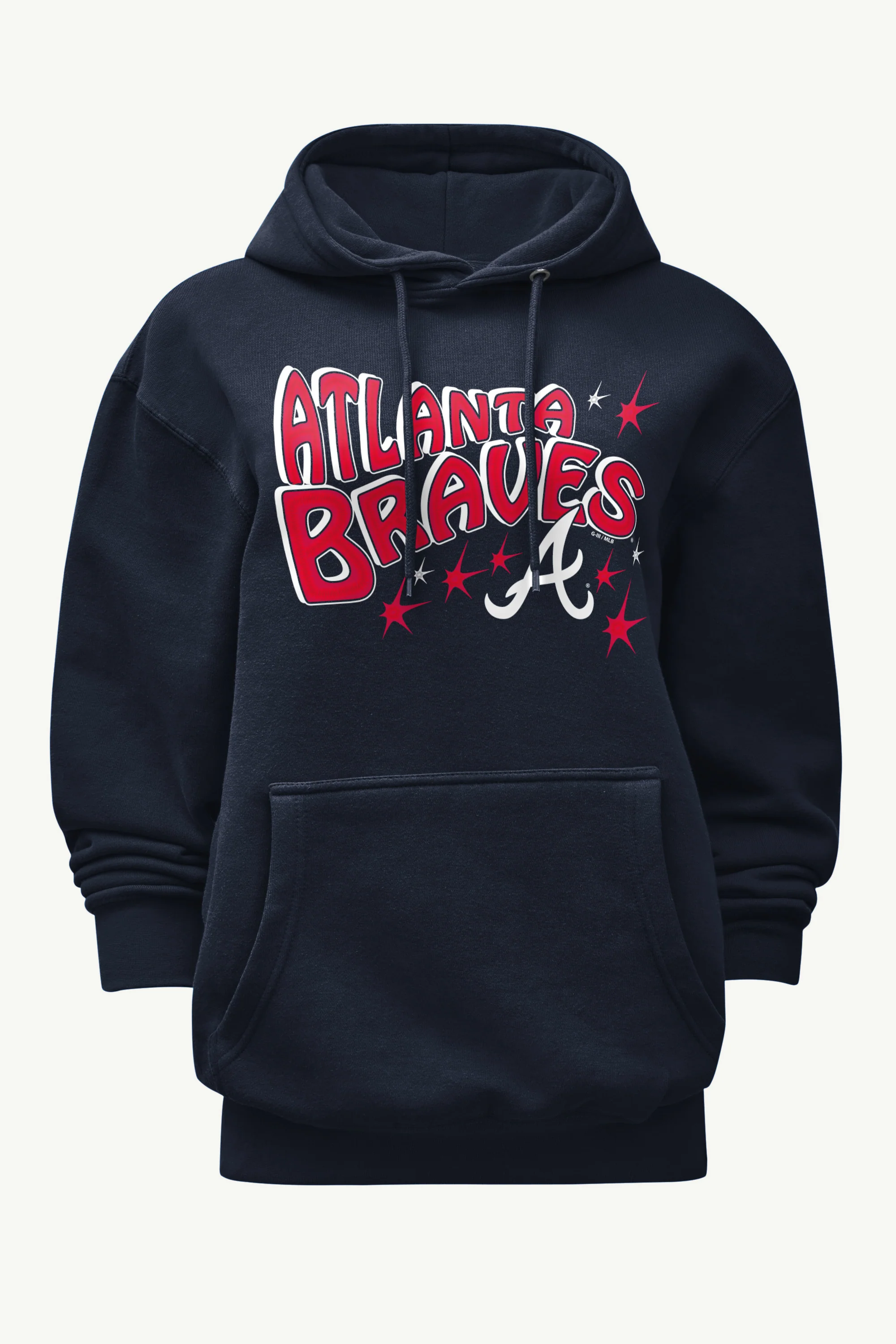 WOMENS ATLANTA BRAVES FIREWORKS HOODIE
