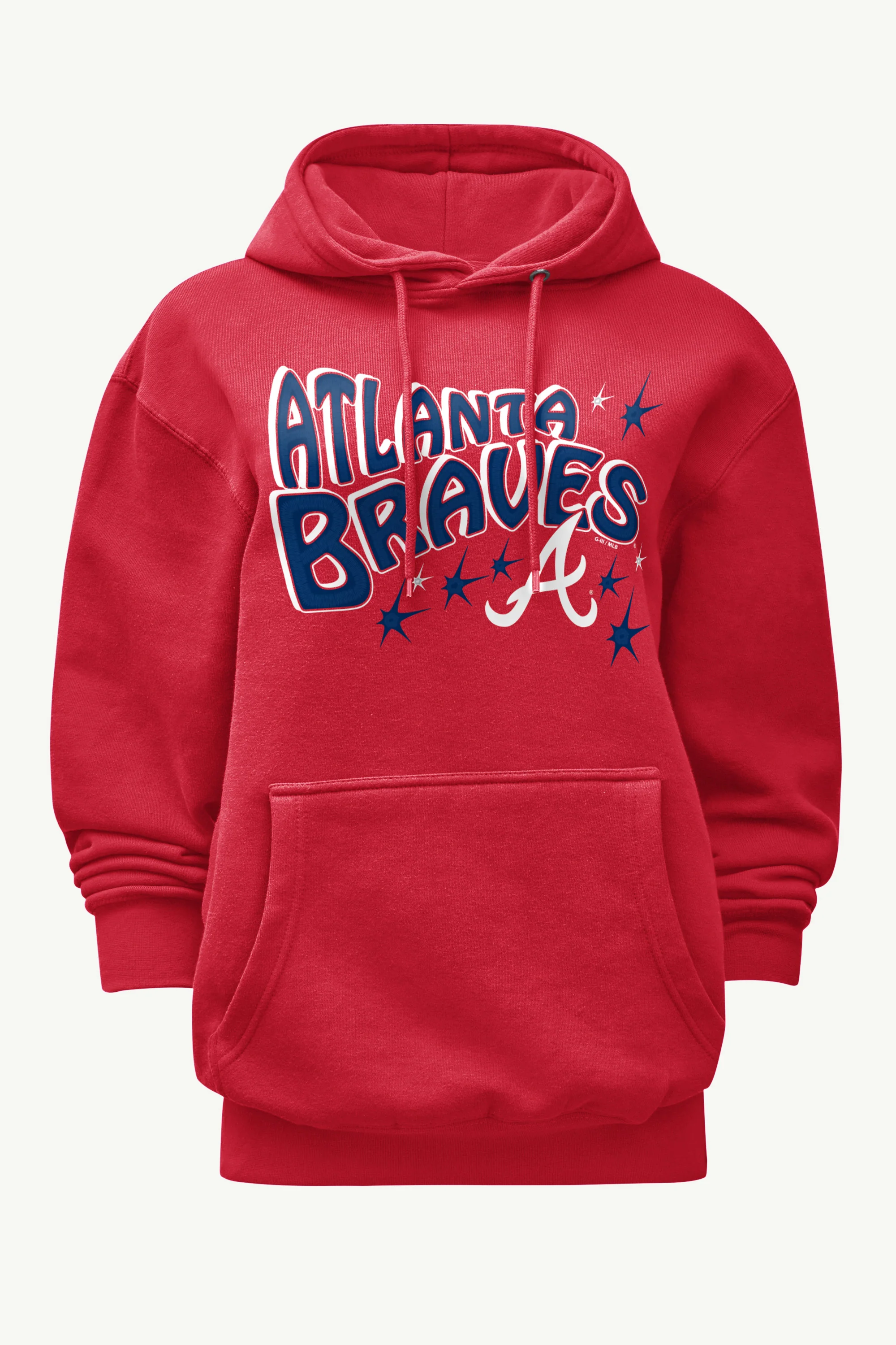 WOMENS ATLANTA BRAVES FIREWORKS HOODIE