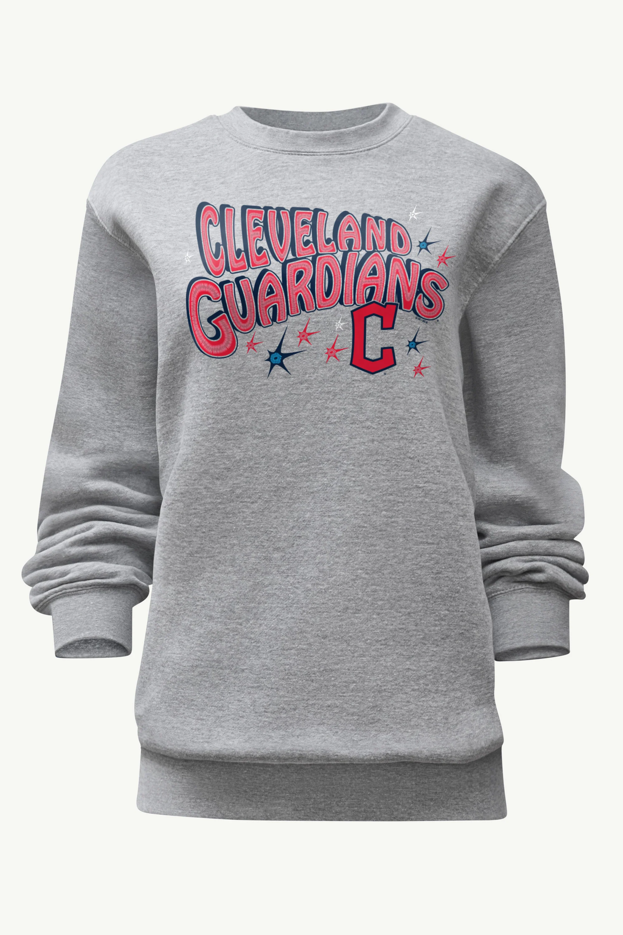 WOMENS CLEVELAND GUARDIANS FIREWORKS SWEATSHIRT