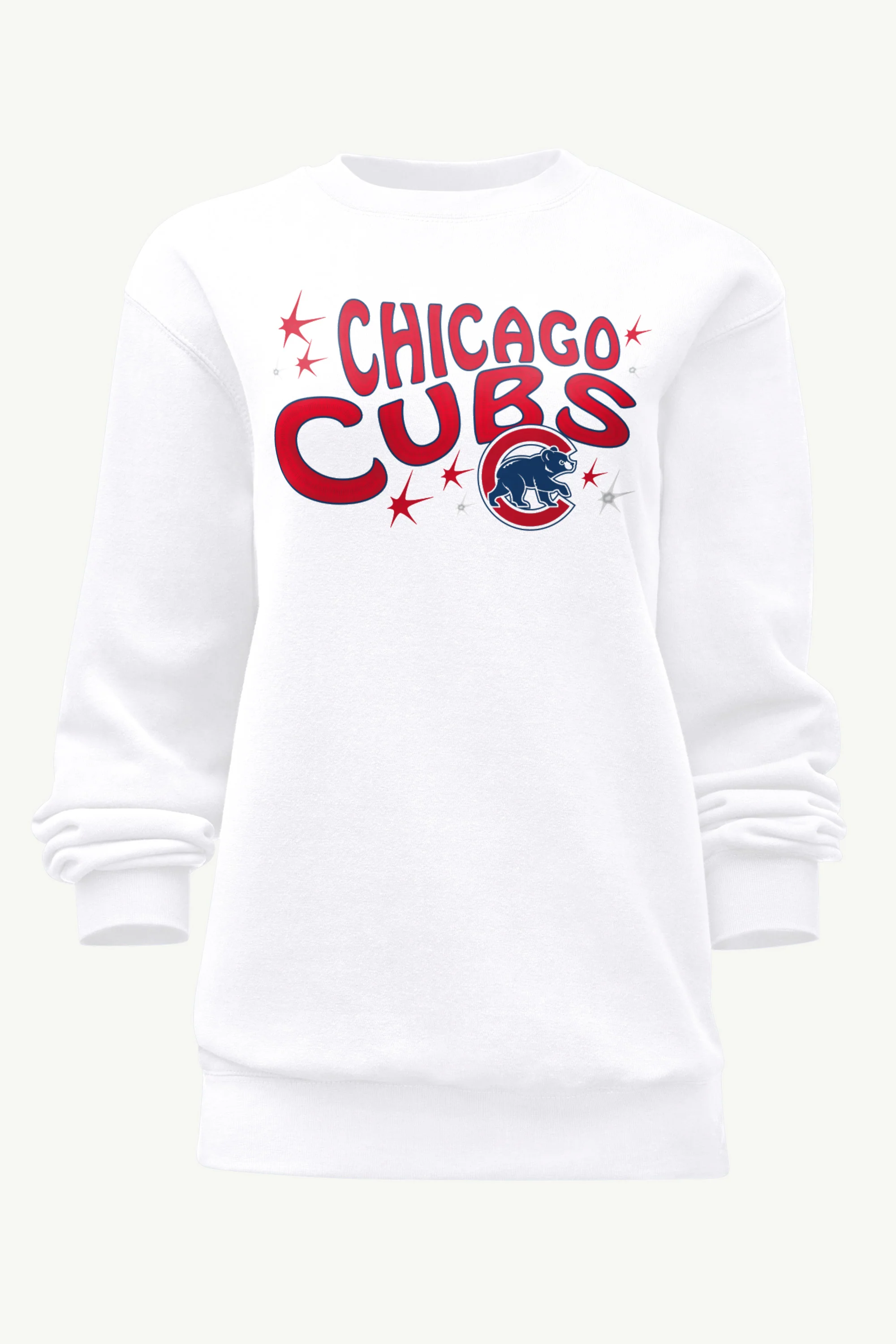 WOMENS CHICAGO CUBS FIREWORKS SWEATSHIRT