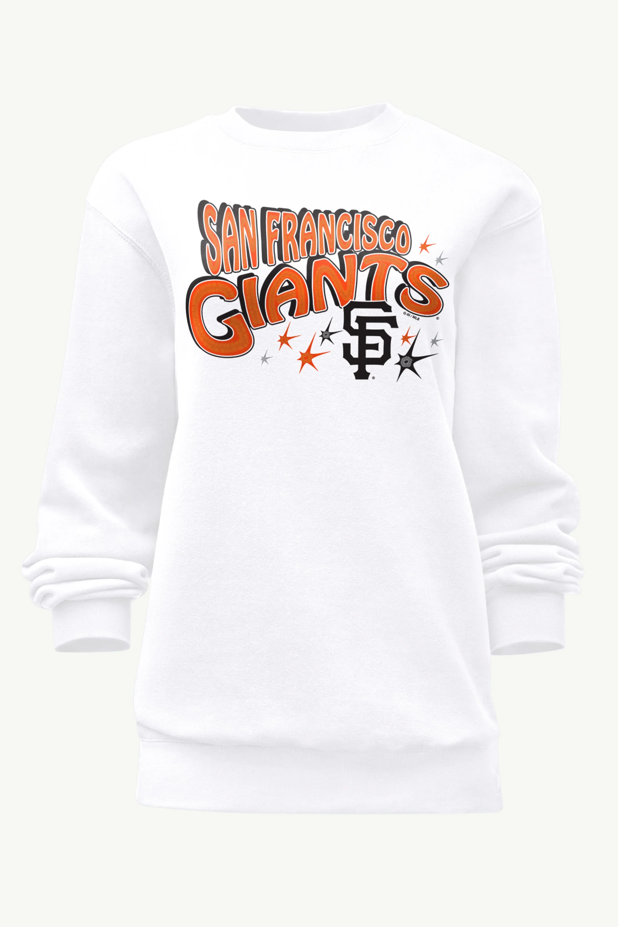 WOMENS SAN FRANCISCO GIANTS FIREWORKS SWEATSHIRT
