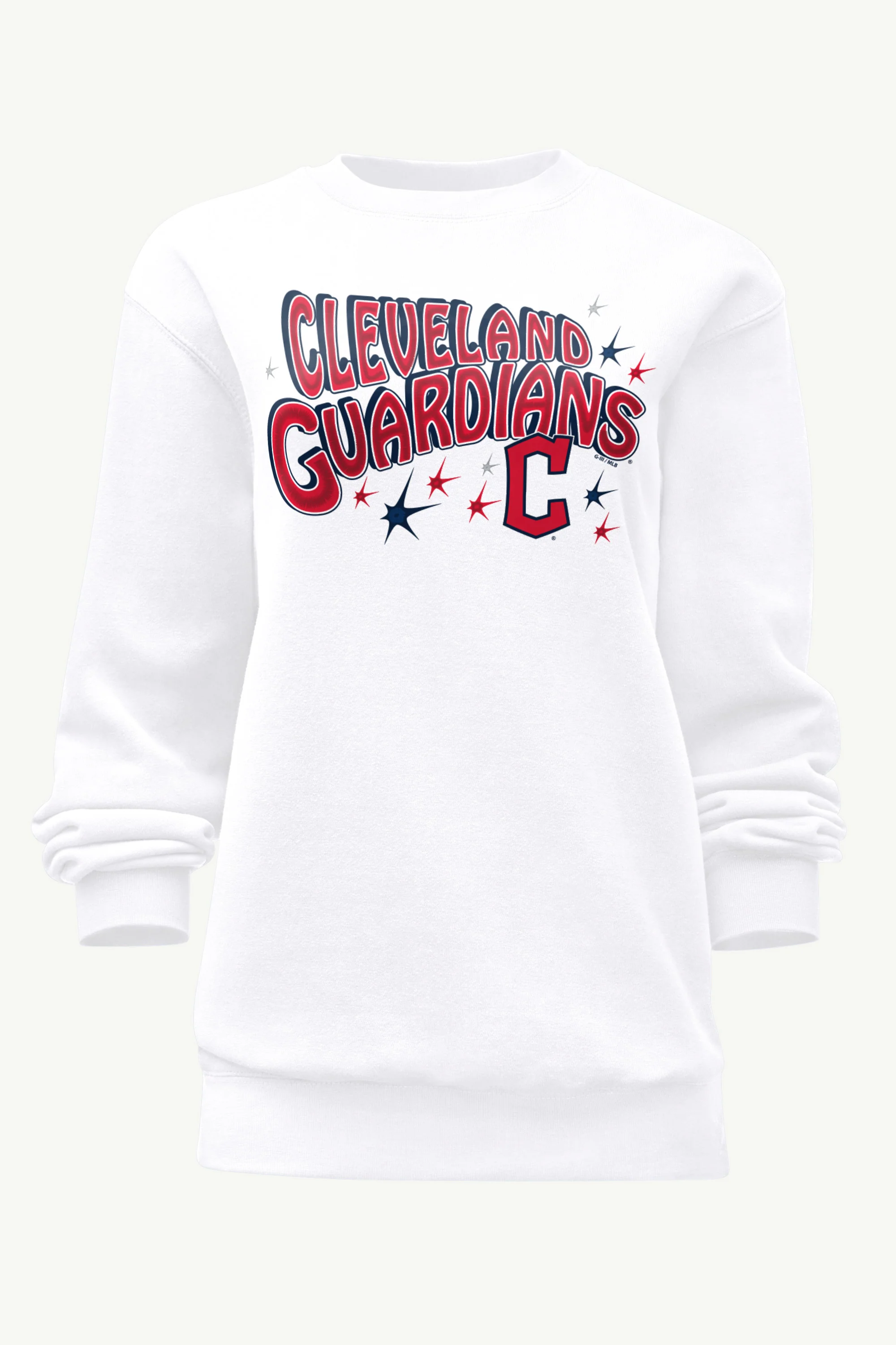 WOMENS CLEVELAND GUARDIANS FIREWORKS SWEATSHIRT