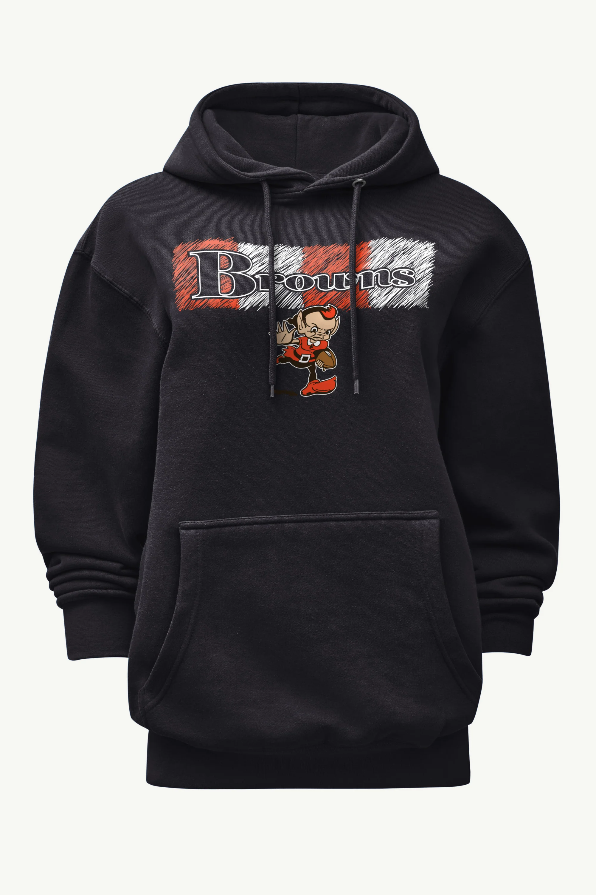 WOMENS CLEVELAND BROWNS COLOR SHADING HOODIE