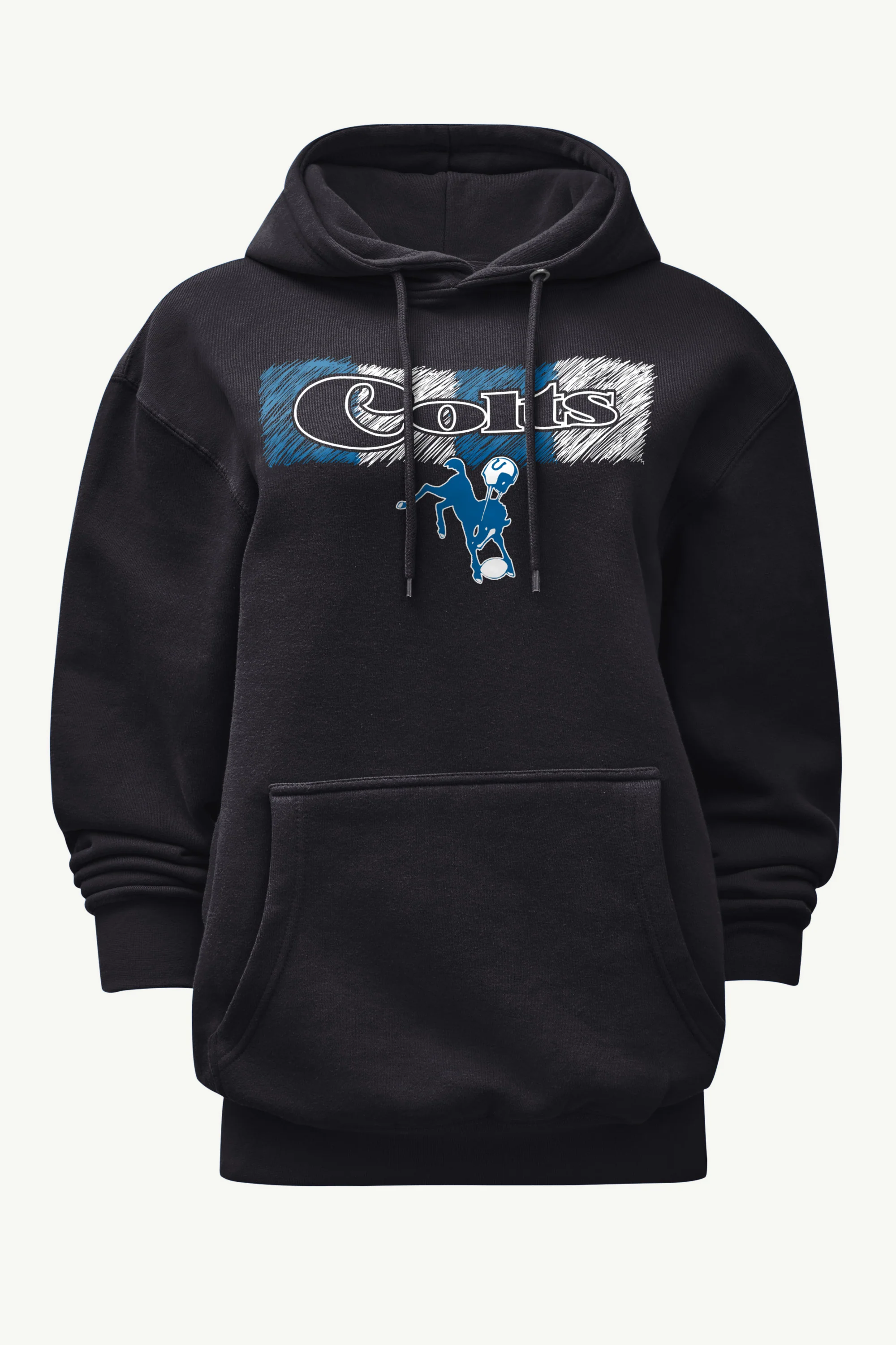 WOMENS INDIANAPOLIS COLTS COLOR SHADING HOODIE