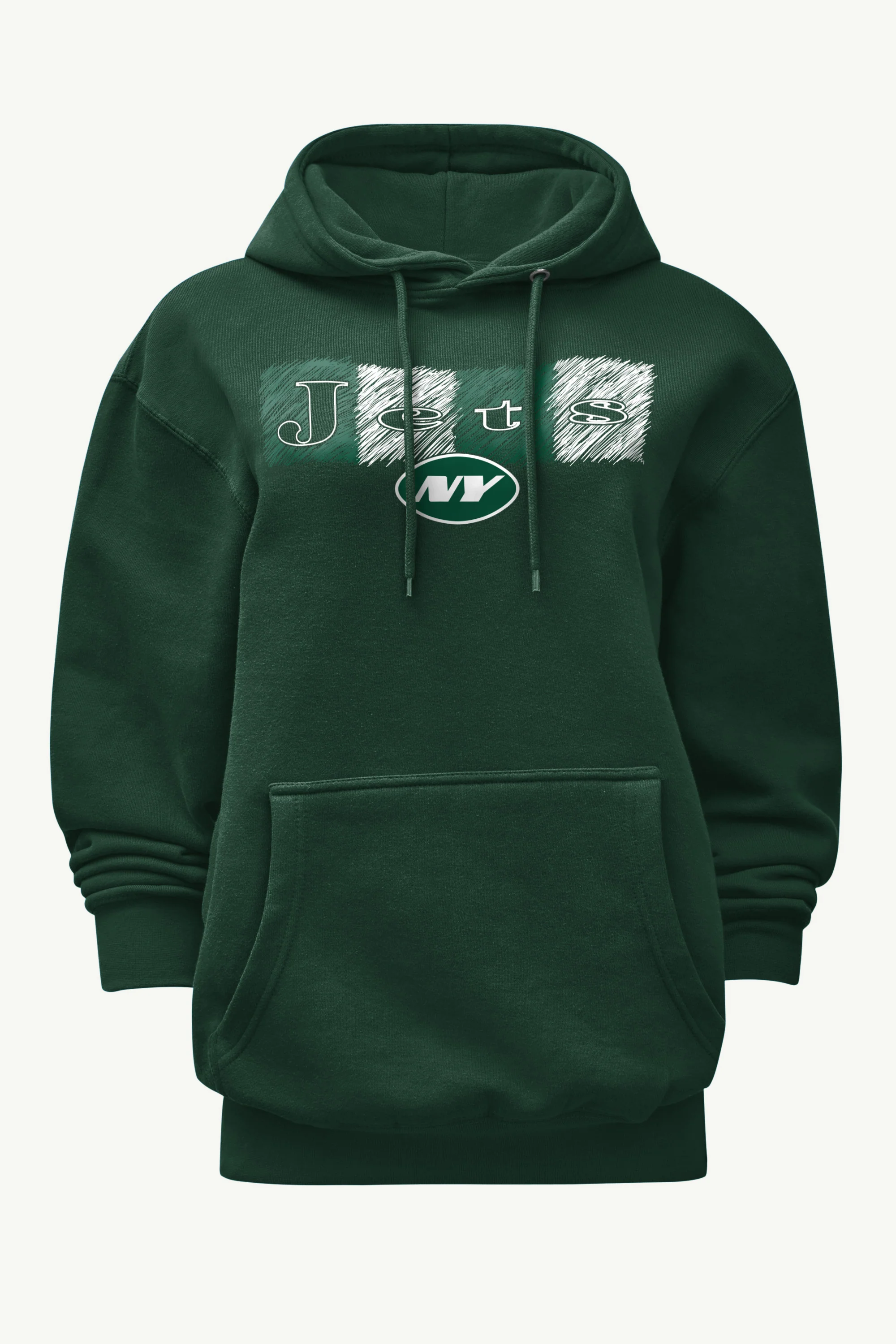 WOMENS NEW YORK JETS COLOR SHADING HOODIE